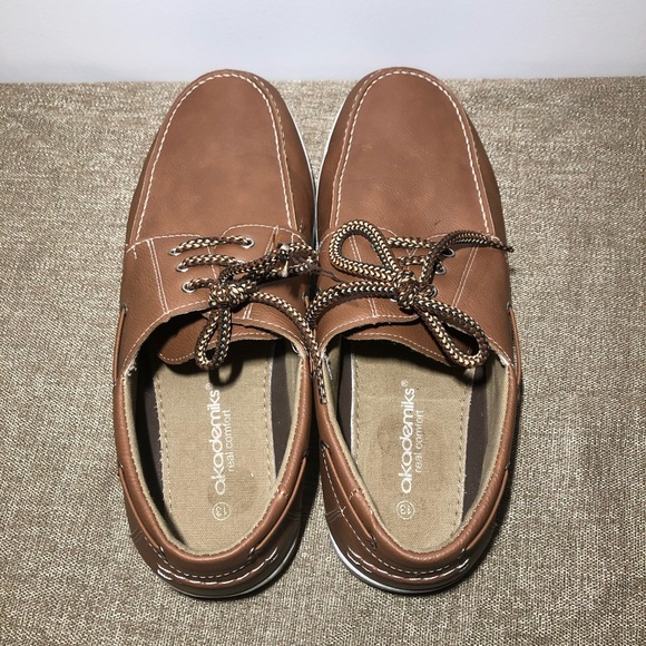 Akademics mens boat shoe size 13 sailor shoe . - Picture 5 of 8